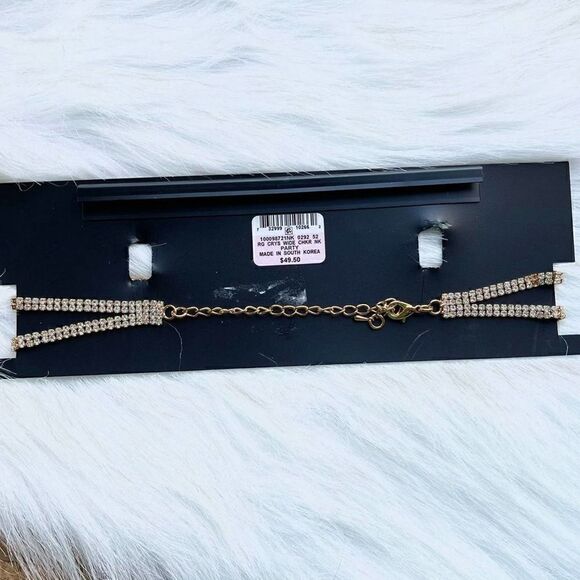 NWT INC Gold Choker Necklace - Picture 4 of 5